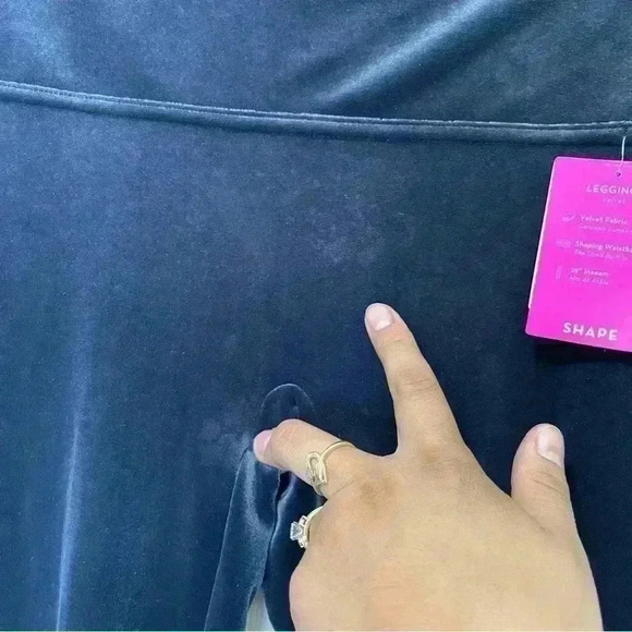 Spanx Moon Shadow Velvet Leggings NWT Sz L - Picture 5 of 5